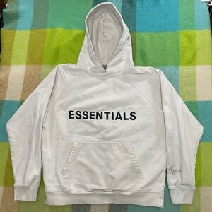 Essentials Fear of God white hoodie #essentials #fearofgod